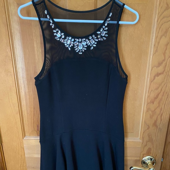 Express Size 8 Skater Dress with Jewels - Picture 2 of 3